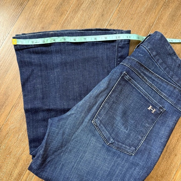 Habitual High Rise Flared Jeans Dark Blue 27 - Picture 3 of 12
